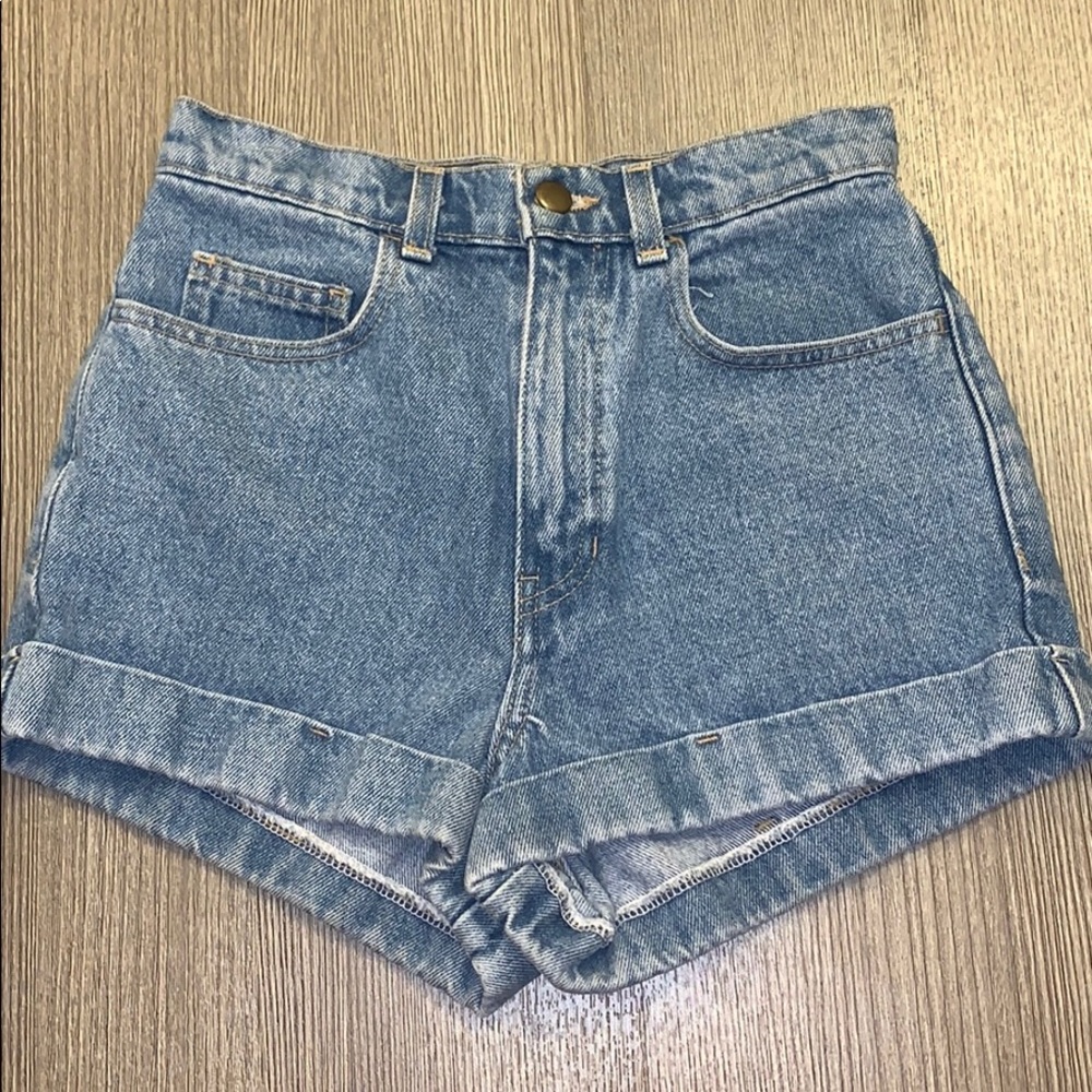 American Apparel High Waisted Short